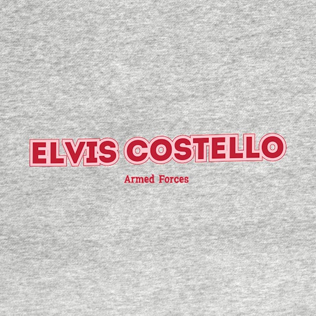 Elvis Costello Armed Forces by PowelCastStudio